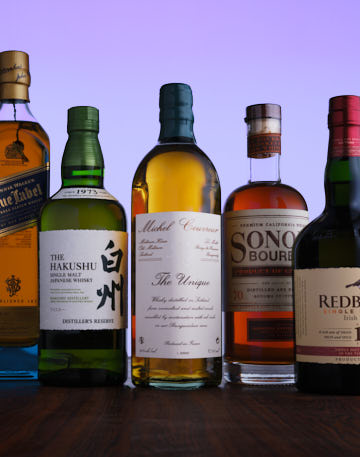 Whisky Blue Label Johnnie Walker, The Hakushu, Michel Couvreur, Sonoma Bourbon, Redbreast