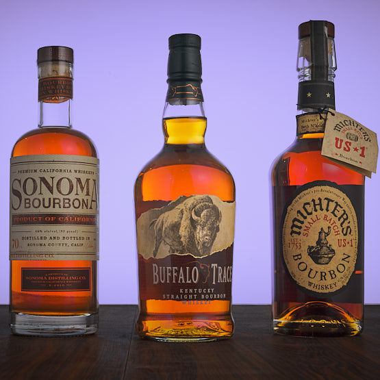 Bourbons Sonoma, Buffalo Trace, Michter's