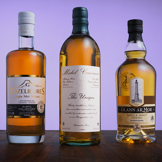 Whisky Rozelieures, Michel Couvreur The Unique, Glann Armor